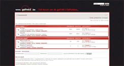 Desktop Screenshot of forum.golfmk2.be